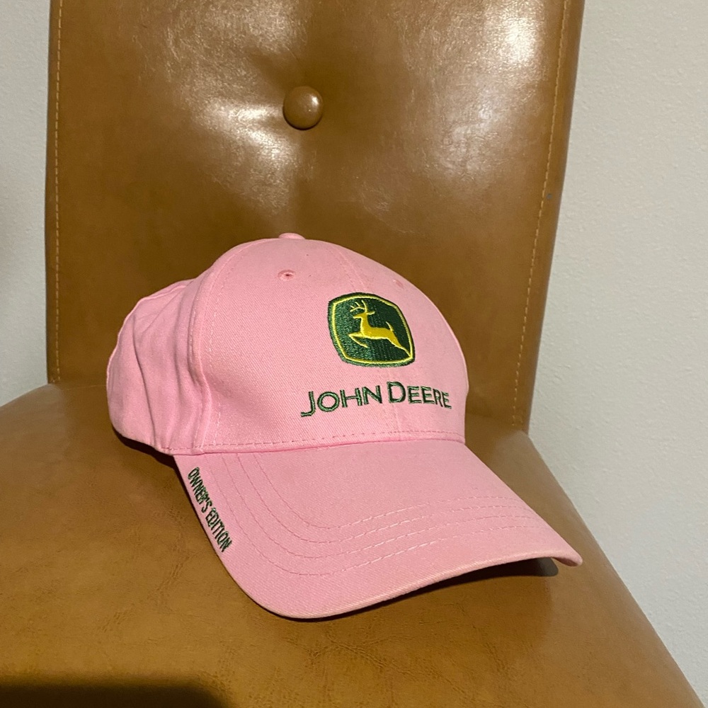 John Deere Pink Baseball Cap